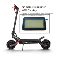 LANGFEITE C1 Electric Scooters 60V Display Dashboard New Style EVfitting simple electric bicycle LCD display