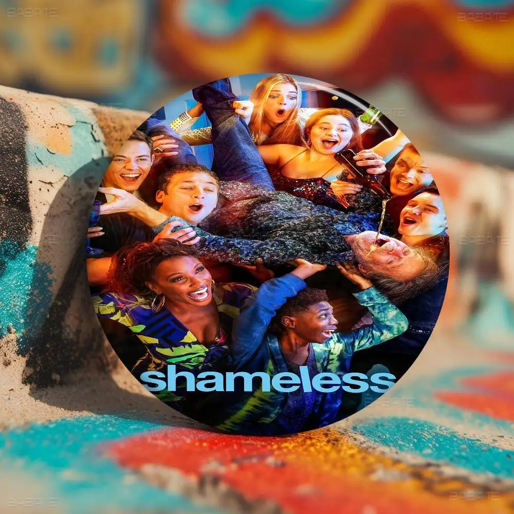 Tv Series Shameless Movie Classic Soft Button Pin Bright Printed Icon Gift For Friends Badge Collar Brooch Lapel Pin Metal #5