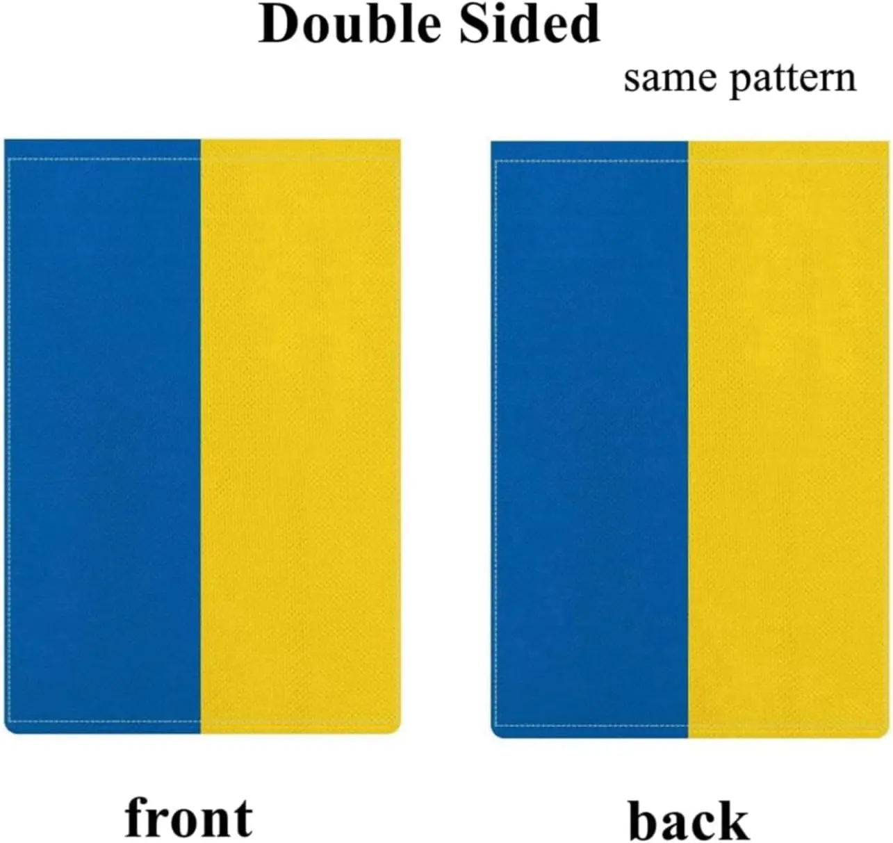 Ukraine Flag, Ukrainian Garden Flags, Double Sided National Flags Stand with Ukraine Banner Sign, Outdoor Yard Decorative Ha TTV