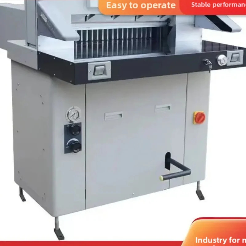 工場直販 68cm小型 ダブル油圧式ヘビーデューティーサーボ制御ペーパーカッティングマシン