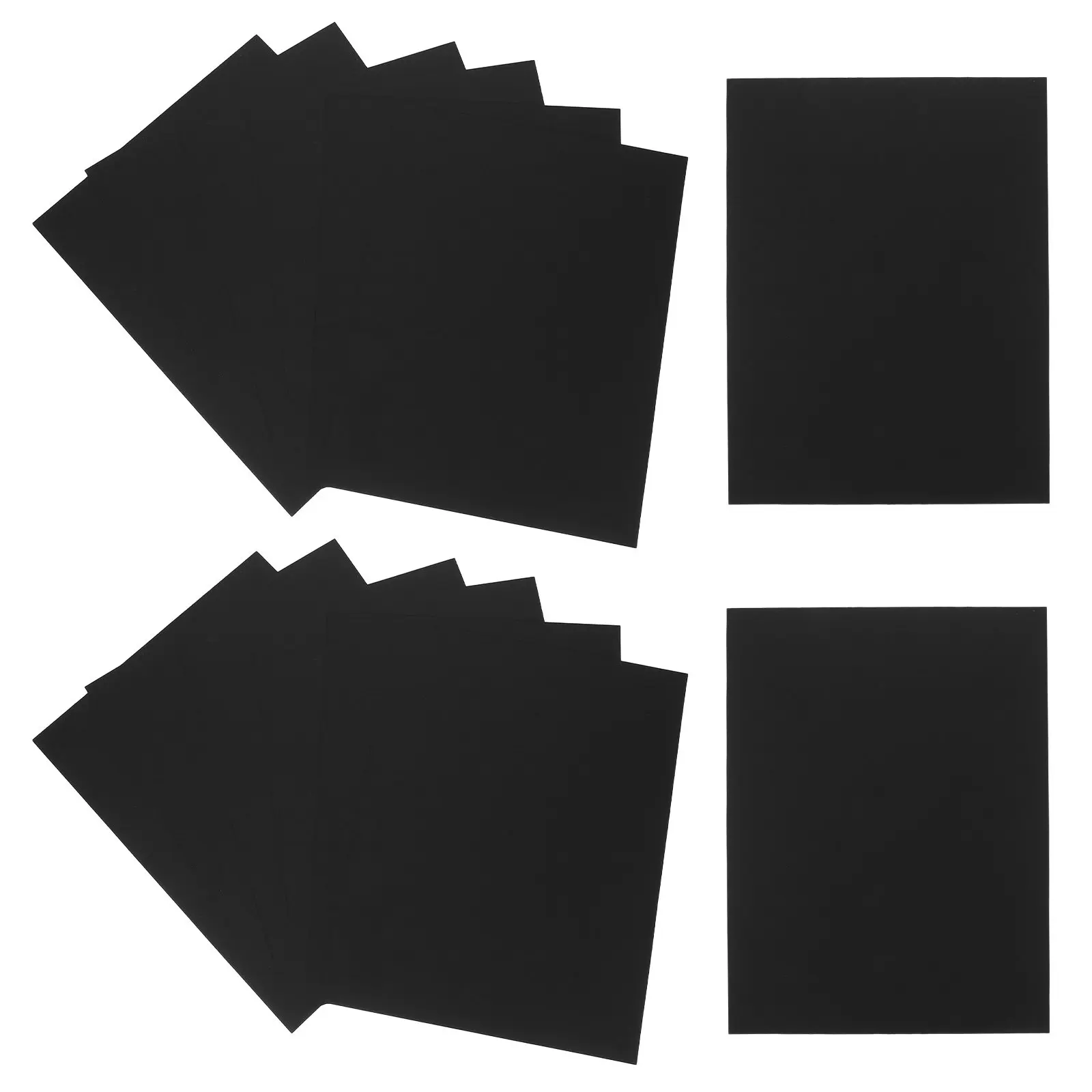 

25 листов яркой цветной бумаги для творчества, 8,5x11 дюймов, плотная бумага для школьных проектов, поделок и офисного использования, гладкая