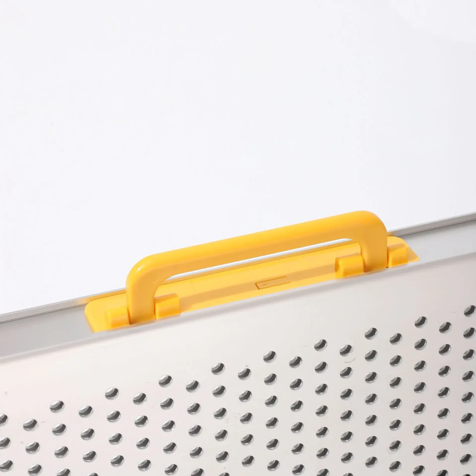 Movable Barrier-Free Ramp with Retractable Handle, Aluminum Alloy Climbing Pad & Inclined Plate for Indoor & Outdoor