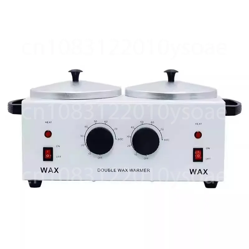 

220 В/110 В двойные горшки для депиляции, подогреватель воска, нагреватель парафинового воска, спа-эпилятор для рук, ног, инструмент для удаления волос