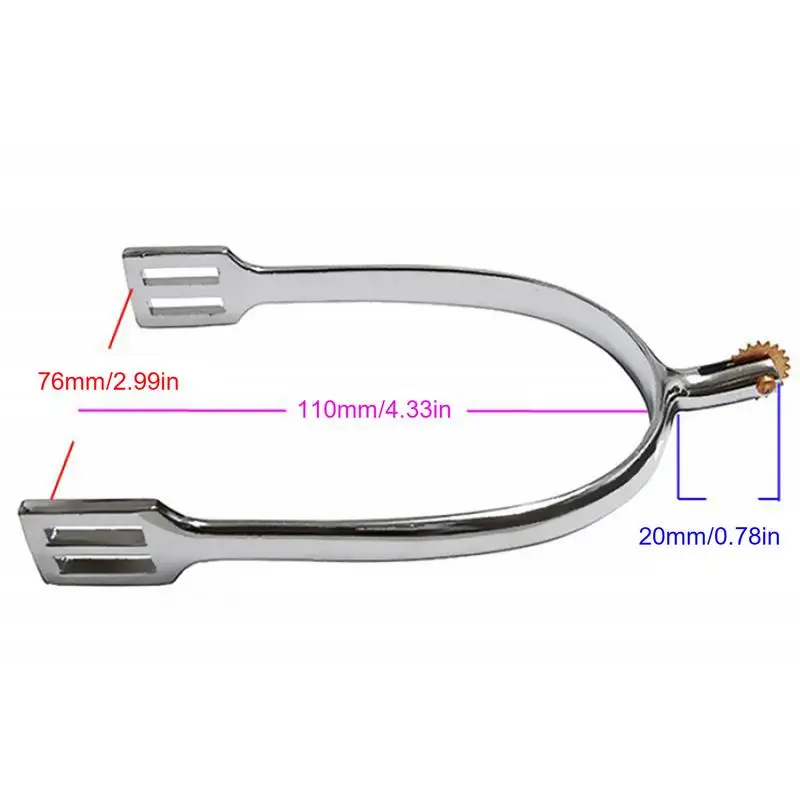 1 คู่โลหะผสมสังกะสี Horse Spurs Anti Rust Horse Riding Spurs Spurs Retro คาวบอย Spurs อุปกรณ์สําหรับการฝึกอบรมการแข่งขันอุปกรณ์เสริม