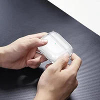 Étui Airpods Pro 3 2025 Airpods 4 2024, coque transparente antichoc en TPU souple et Transparent pour Airpods 2 3 2021 5
