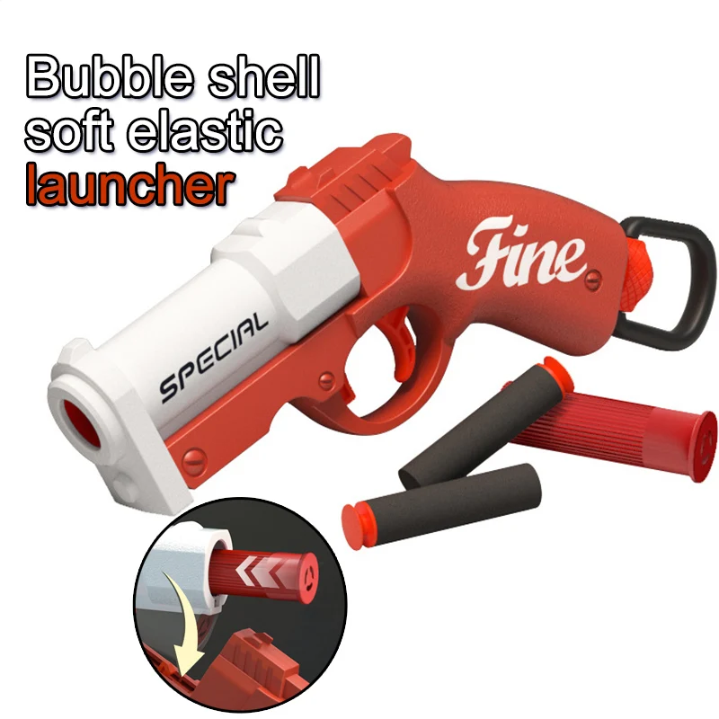 Mini S686 Shell Werfen Weiche Kugel Launcher Spielzeug Pistole Airsoft Schaum Kugel Blaster Outdoor Waffe Kinder Pistole Spielzeug Geschenk