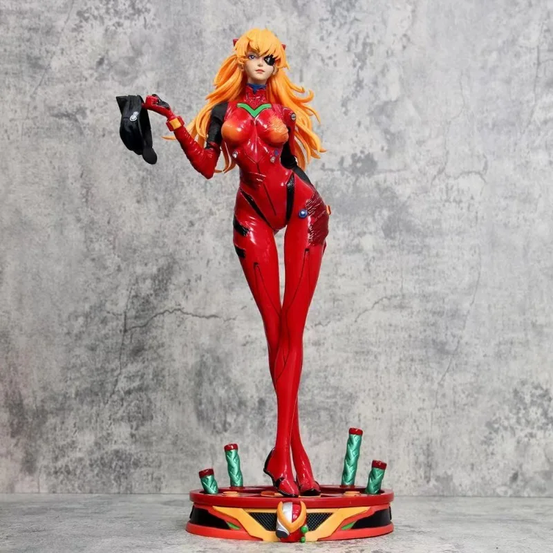 Neon Genesis Evangelion Limbo Rei Asuka Anime Interface Cartoon Figures, Gelcoat Gk Model, Ornements, Gift Statue, Nouveau