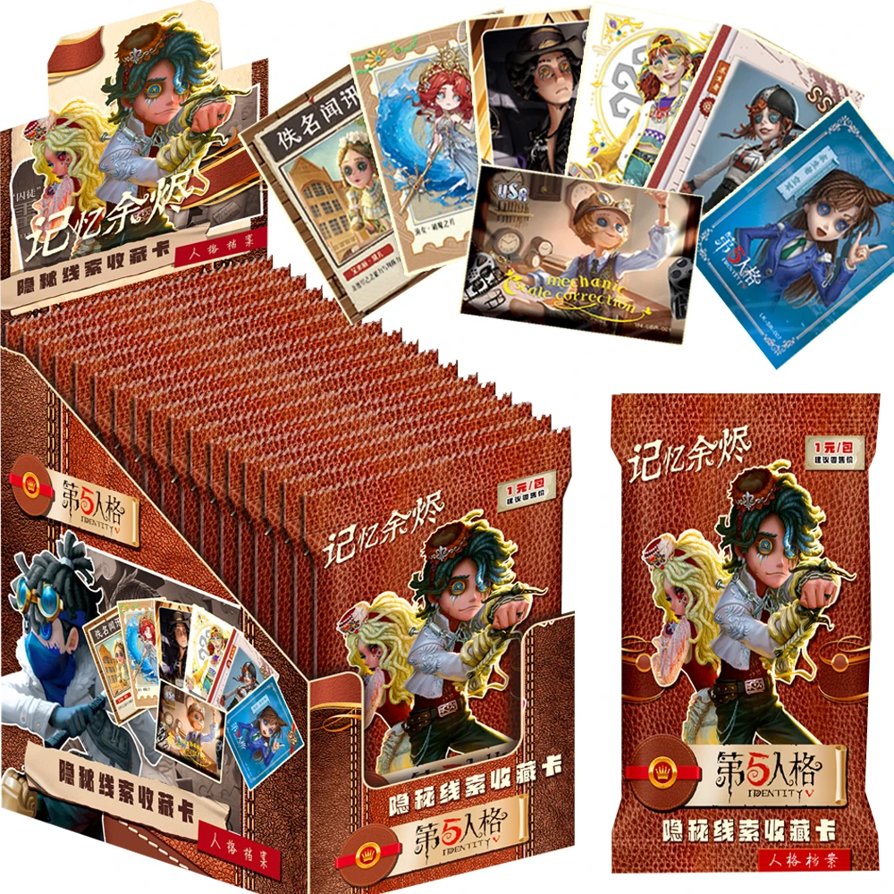 Großhandel Identität v Sammlung karten Booster Box Spiel Reste der Memory-Serie Anime-Charakter Co-Branded-Karte Fan Liebe Geschenk