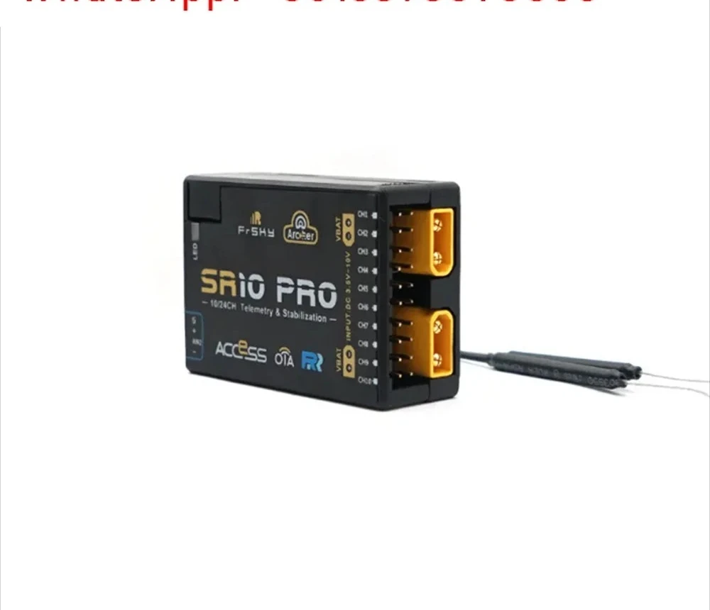 brand new The Frsky Archer SR10 PRO gyro-stabilized receiver with a built-in 3-axis gyroscope and 3-axis accelerometer