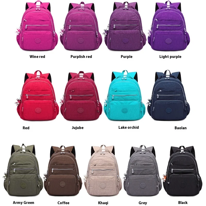 TEGAOTE Brand Laptop Backpack Women Travel Bags 2024 Multifunction Rucksack Waterproof Nylon School Backpacks For Teenagers Girl