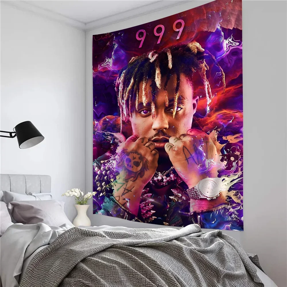 Singer Juice Wrld  Shawn Mendes Hippie Wall Hanging Tapestries Art Science Fiction Room Home Decor Kawaii Room Decor