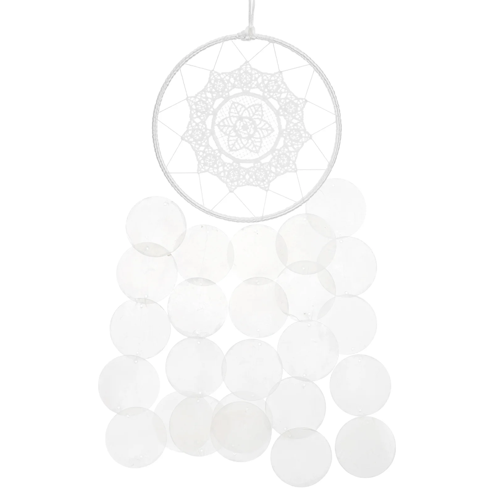 

1pcs Shell Dream Catcher Decor Wind Chime Hanging For Bedroom Room Wall Window Sill Balcony Home Office Nursery Room