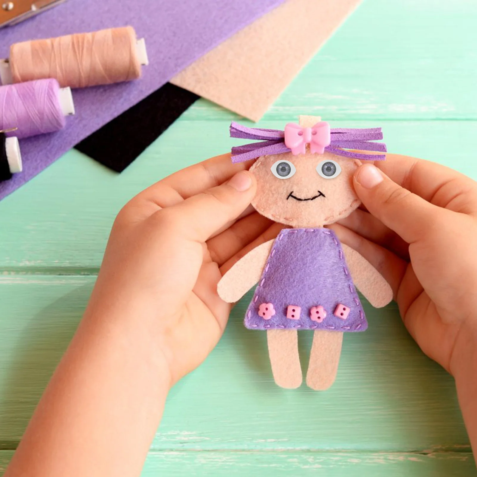 

100 шт. акриловые поддельные глазные яблоки полусфера моделирование смешанные цвета прочные аксессуары «сделай сам» чехол для телефона Скрапбукинг