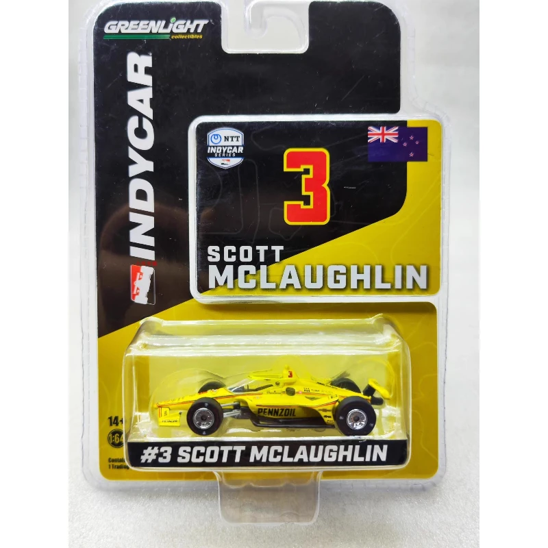 

1:64 2022 # 3, Scott McLaughlin, высокая имитация сплава, модель автомобиля, Коллекционная игрушка, подарок, украшение для дисплея