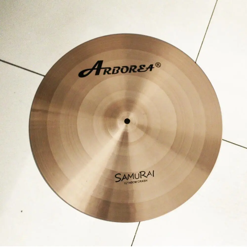

B8 Cymbal, 16 Inch 40CM Crash with Sharp, Bright, and Focused Sound for Rock, Pop, and Metal Genres, etc