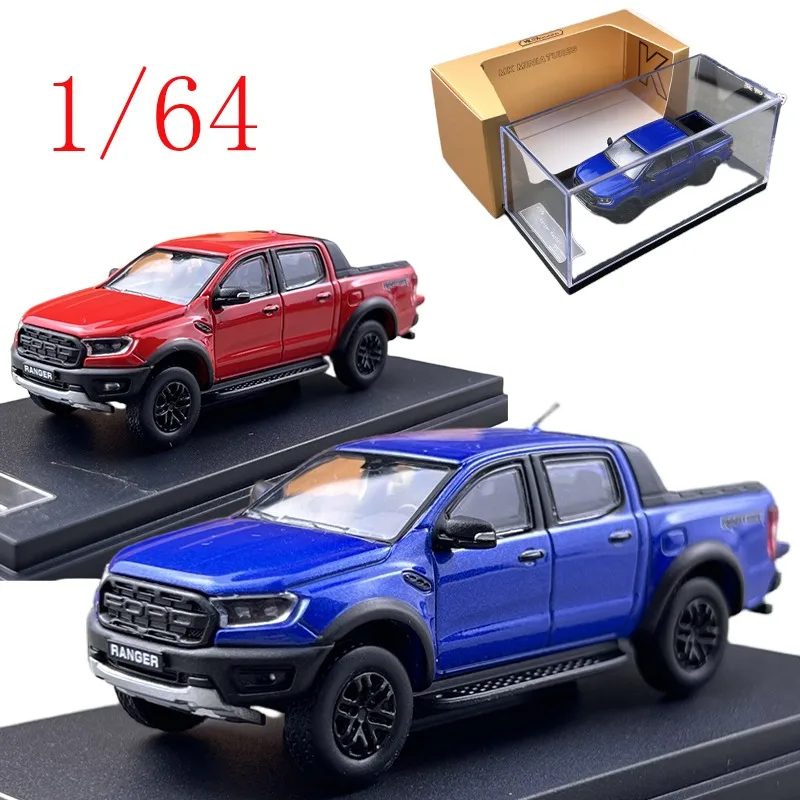 

MK Diecast 1/64 Scale ‌Ford Ranger Raptor “Xiao Meng Qin” Pickup Alloy Car Model Toys for Boys Gift
