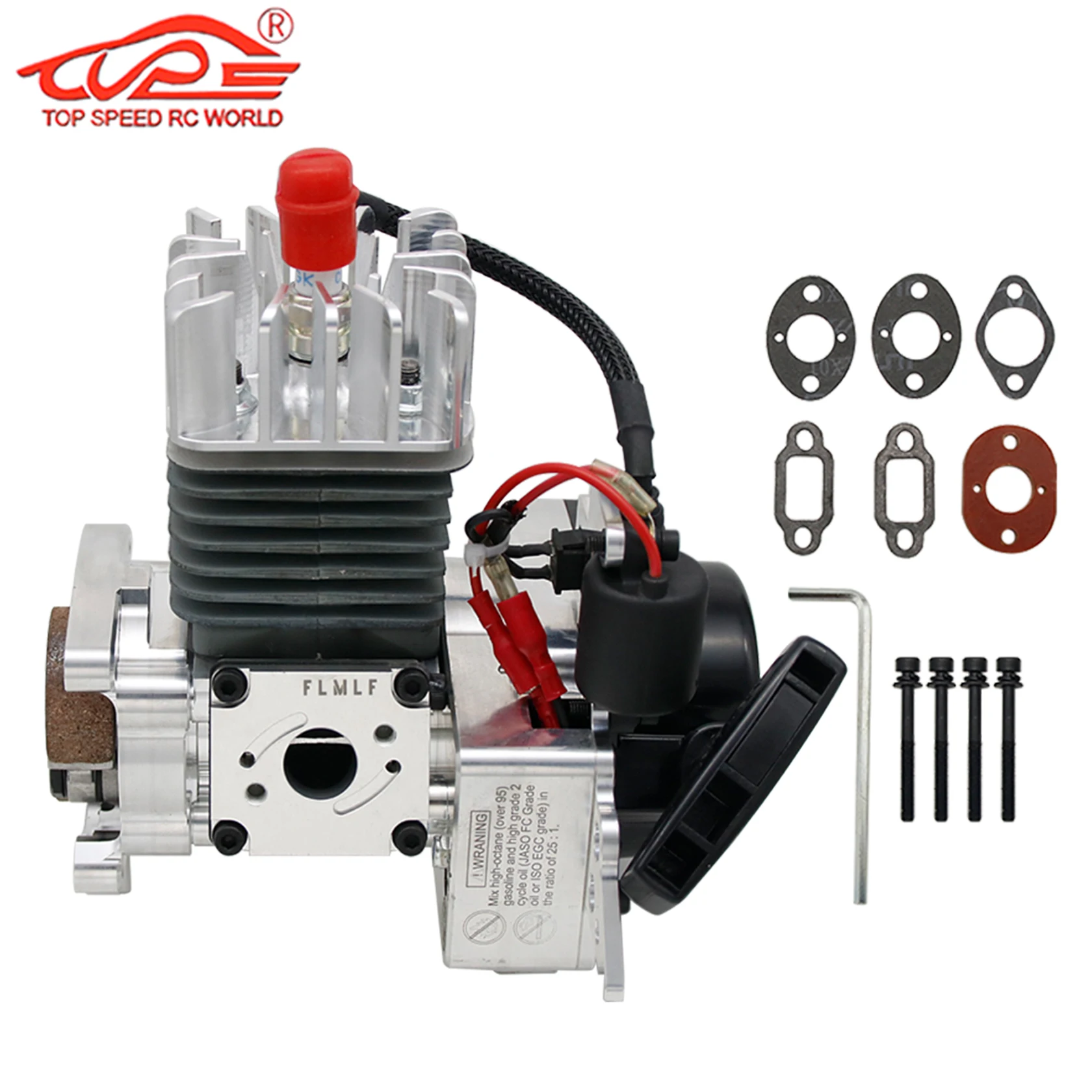 Rc Upgrade Competition 29CC 9.5HP lub 32CC 11HP Silnik z zaworem kontaktronowym CNC do 1/5 HPI ROFUN ROVAN KM BAJA LOSI FG FS MCD GoPed Redcat