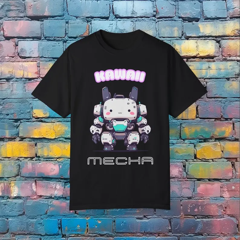 Kawaii Mecha T-Shirt - Cute Mech Tee