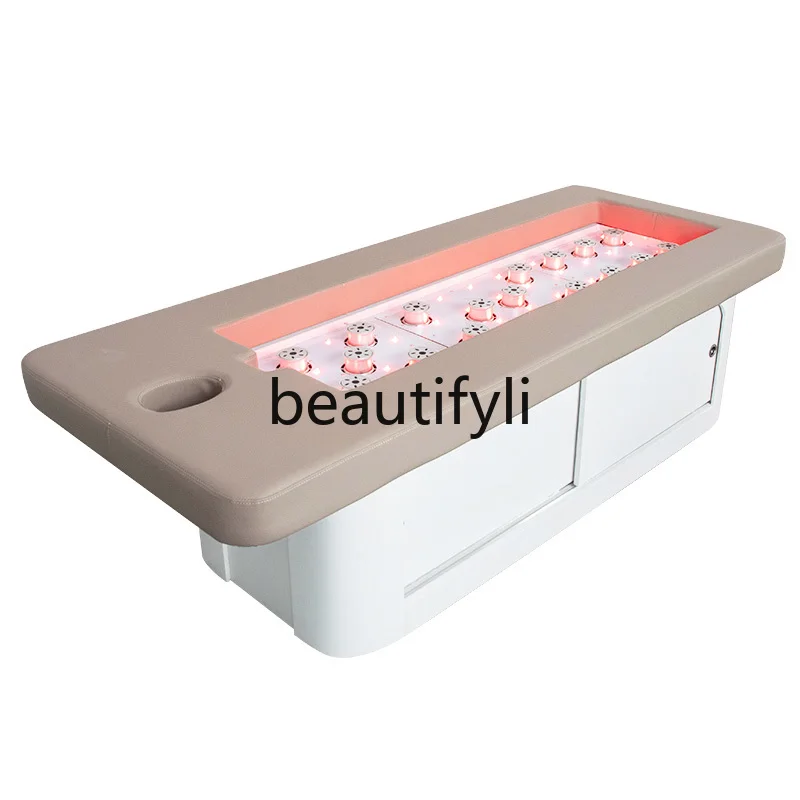 

Household traditional Chinese medicine fumigation bed, special far-infrared sweat steaming physiotherapy bed for beauty salons