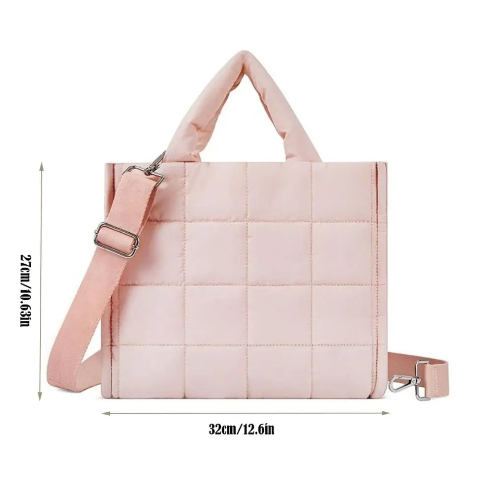 حقيبة حمل مبطنة قابلة للتعديل وحزام قابل للفصل وحقيبة منتفخة متعددة الجيوب من النايلون مع حقيبة كروس بسحاب