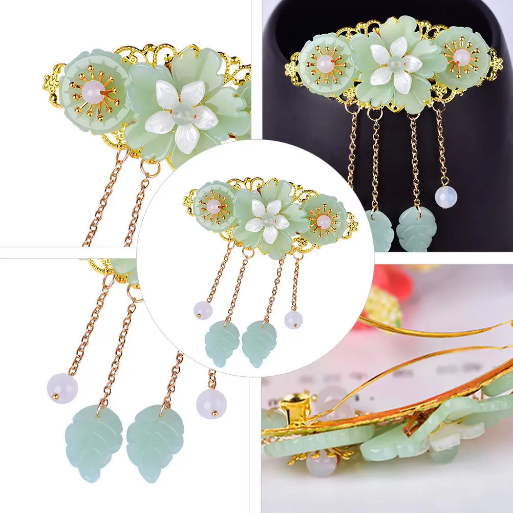 

1Pcs Hair Clip Retro Style Durable Flower Ponytail Bobby Pin Hair Accessory for Daily Party Travel Bobby Pin