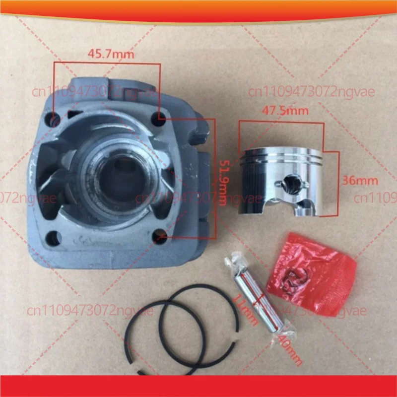 

For G620 Cylinder Piston Gasket Kit, Zenoah 6200 G6200 G620PU G621 62cc Chainsaw Cylinder Assembly Power Tool Accessories