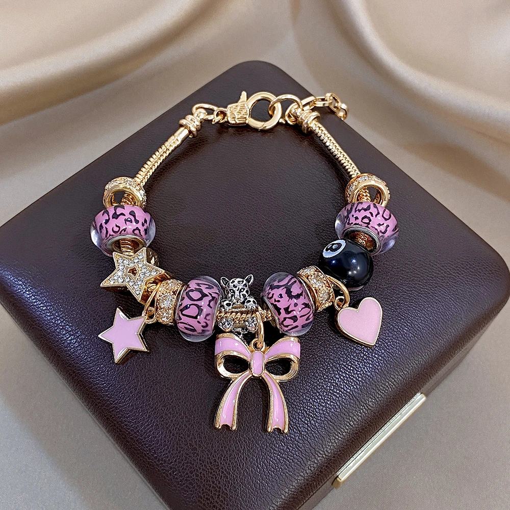 Bransoletki z cyrkoniami i cer – Ceramic Link Bracelet recenzja i cena