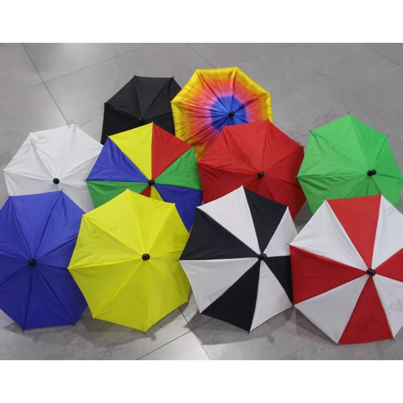 Parasol magique pour tours de magie de scène, accessoire de gimmick, accessoires de comédie, parapluie, longueur de 33cm, vente en gros, lot de 10 pièces