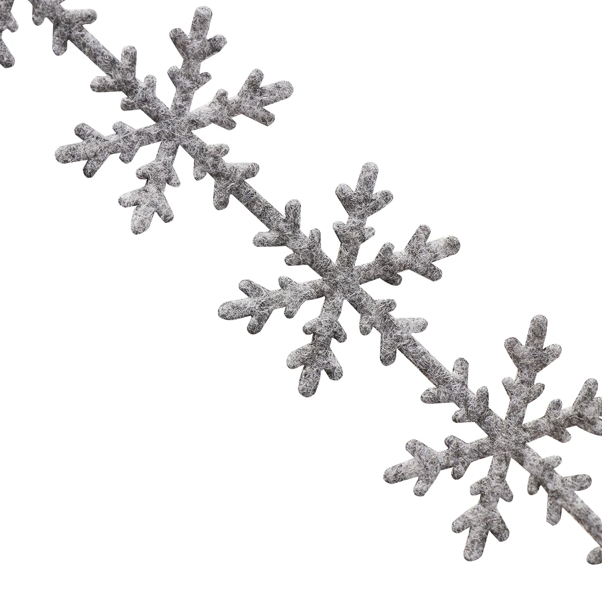 Christmas Decorative Ribbon Snowflake Decoration Decors Tree Decorations Ornament