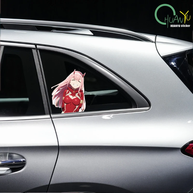 DARLING in the FRANXX National Team Car Window Motorcycle Waterproof Reflective Sticker