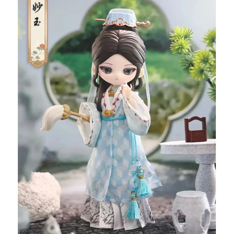Blind Box  SIMONTOYS Liroro Dream Of The Red Chamber Series 1/12 Bjd Mystery Box Cute Action Anime Figure Kawaii Model Gift