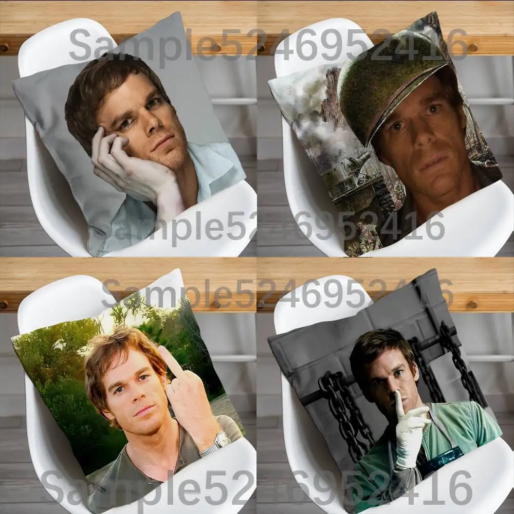 

D-Dexter Morgan Pillowcases Cute Funny Pillow Case For Wedding Party Home Decor Comfy Pillow Cover