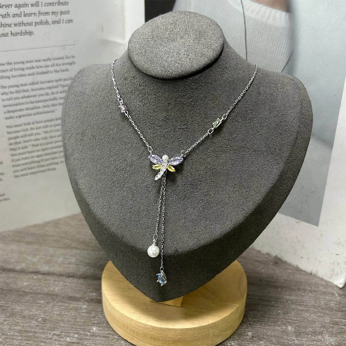 Women's Exquisite Multicolor Butterfly Floral Jewelry Set
