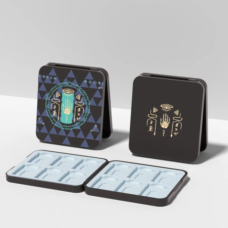 BANGSHE 12 étuis porte-cartes de jeu compatibles avec la boîte de rangement Nintendo Switch housse de protection rigide pour accessoires Switch OLED