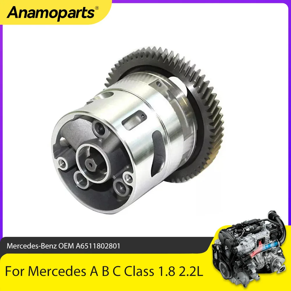 Engine Oil Pump Fit OM651 1.8 2.1 2.2 L l4 Diesel For Mercedes-Benz Sprinter Vito A B C E CLASS W176 W246 W242 W204 1.8L 2.2L