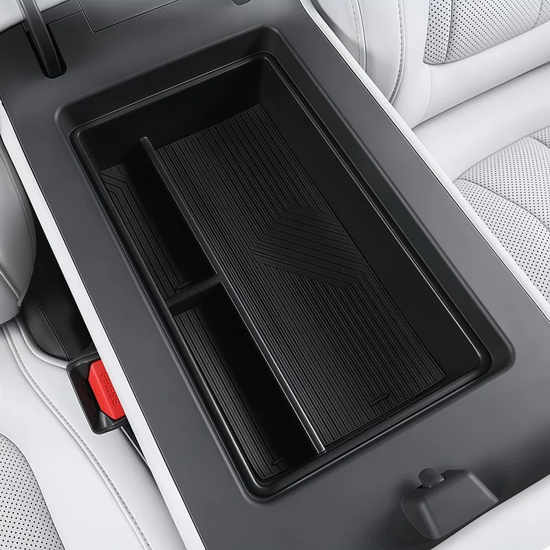 Car Armrest Storage Box for Xpeng P7+ X Peng Organizer Central Console Storage Box Container Tray Interior Accessories image 3