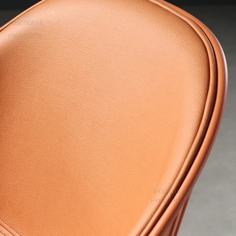 كراسي مكتب الشمال ضوء كرسي الكمبيوتر الفاخر أثاث المكاتب الحديثة الإبداعية دراسة المنزل قطب الإبداعية مسند الظهر كرسي Z #3