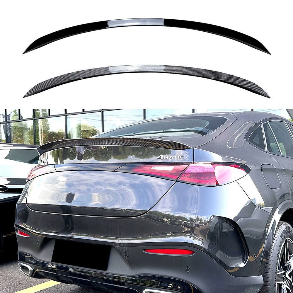 For Mercedes Benz C254 GLC 260 300 Coupe 2023 2024 AMG Rear Trunk Lid Car Spoiler Splitter Wing Exterior Tuning Accessories