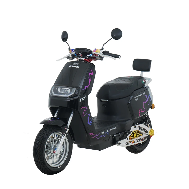 Electric motorcycle 72V long battery life takeaway battery car scooter high-speed high-power electric motorcyclecustom