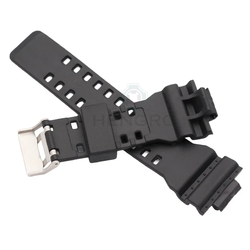 16mm Silicone Rubber Watch Band Strap for G Shock GD-100 G-8900 Replacement Black Waterproof Accessories