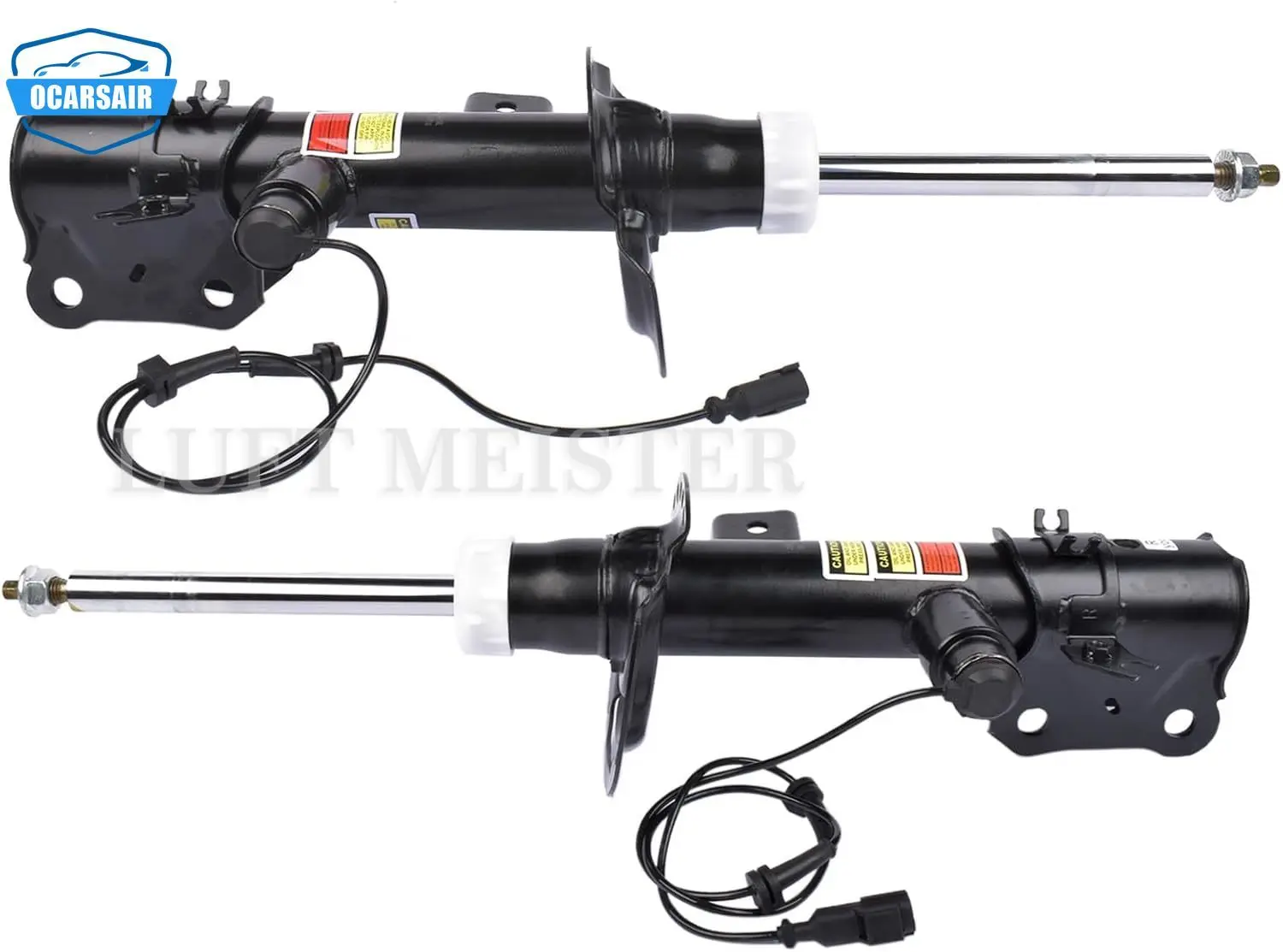 2Pcs Front Left&Right Shock Absorbers w/Electronic for Lincoln MKX 2.7L 3.7L 2016-2018 Part No.#AST-24690 AST-24688 Vahaha