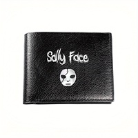 Sally Face Mask Stylish Wallet For Men Business Casual Elegant Simple Practical Quality Wallet Stylish Printing Graphic Creative