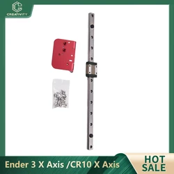 Ender 3 X-axis MGN12C Linear Rail Guide Kit with Fix Plate Mount Bracket Support Sprite Pro Kit for Ender-3/3 Pro /3 V2