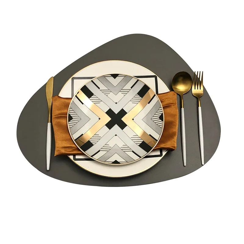 

Luxury European Style Tableware Set Western Food Steak Complete Tableware Set Dinner Serving Talerze Obiadowe Tableware Dishes