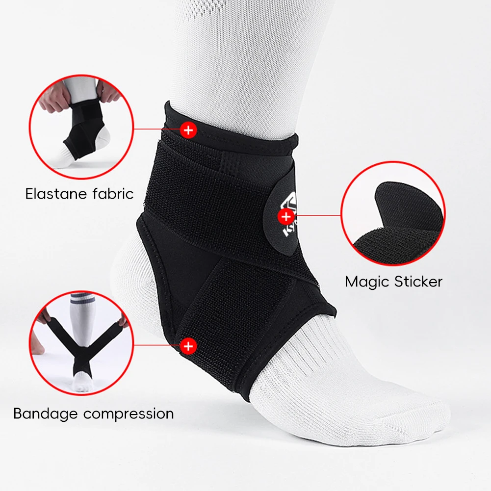 1PC Professionelle Sport Knöchel Schutz Verhindern Verstauchungen Druck Verband Für Outdoor Ball Spiele – Detail 5