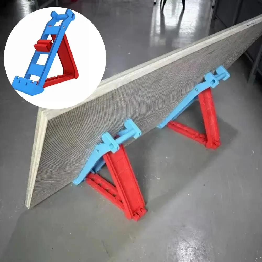 2PCS Adjustable Tile Chamfer Bracket Multifunctional Precision Cutting Plasterboard Holder Lifting Bracket Hand Large Carrier