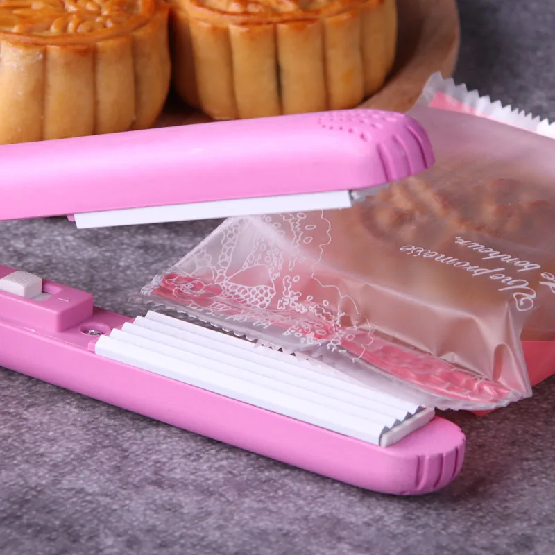 

Packaging bag heat sealer splint manual portable snack sealing machine