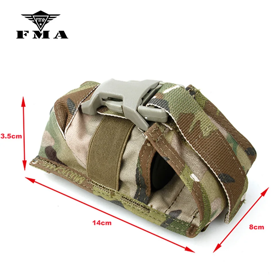 FMA Tactical Airsoft 330 Cag Special Smoke Bomb Magazine Pouch Series Vest Molle Pouch RS9975