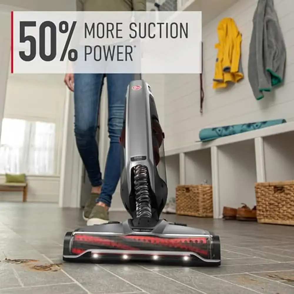 Cordless Upright Vacuum Cleaner with Superior Suction and Tangle Guard Lightweight Portable Design 's ONEPWR Evolve Pet Elite