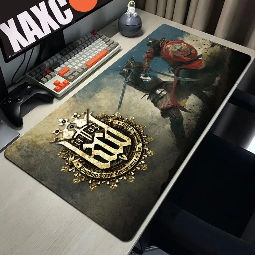 Adventure Open world role-playing game Cool Kingdom Come Deliverance Mouse Pad Non-Slip Rubber escritorio Edge locking mousepads